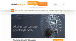 Desktop Screenshot of alcoholthinkagain.com.au